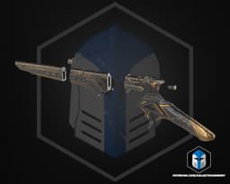 E33 Noahram Pistol - 3D Print Files 3d model