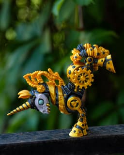 Steampunk Unicorn 3d model