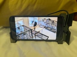 iPhone 14 Pro Max & iPhone 13 Pro Max (with apple case) Landscape and Portrait Cradle 3d model