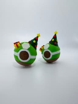 Xmas TortaBall fidget clicker 3d model