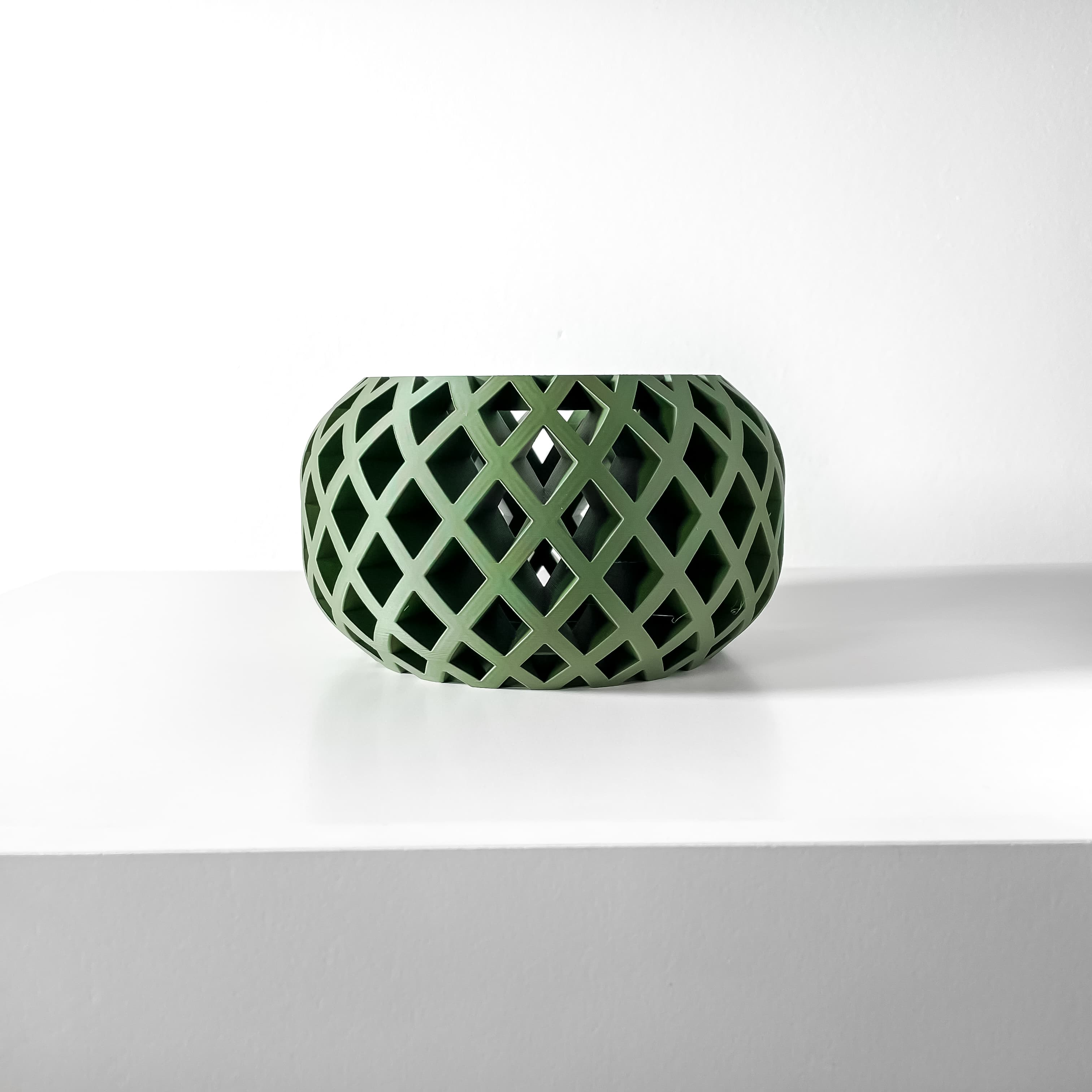 The Nire Orchid Planter Pot with Drainage Tray | Modern and Unique Home Decor 3d model