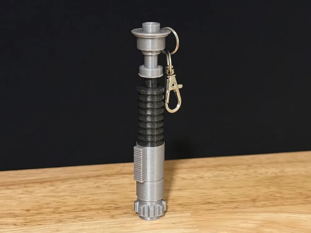Lightsaber Keychain.stl 3d model