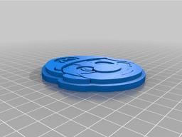 Super Mario portrait 3d model