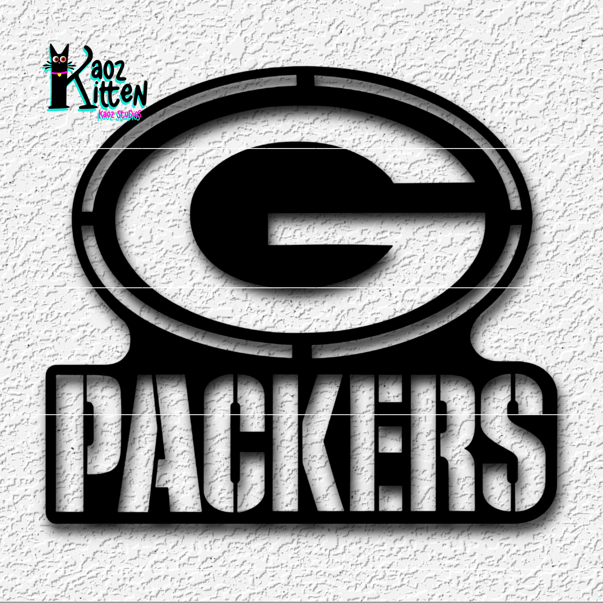 GreenBay Packers wall art Green Bay Football Team Decor 3d model