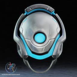 Maker Rivals Helmet 3D Printer File STL (Mr Fantastic) 3d model