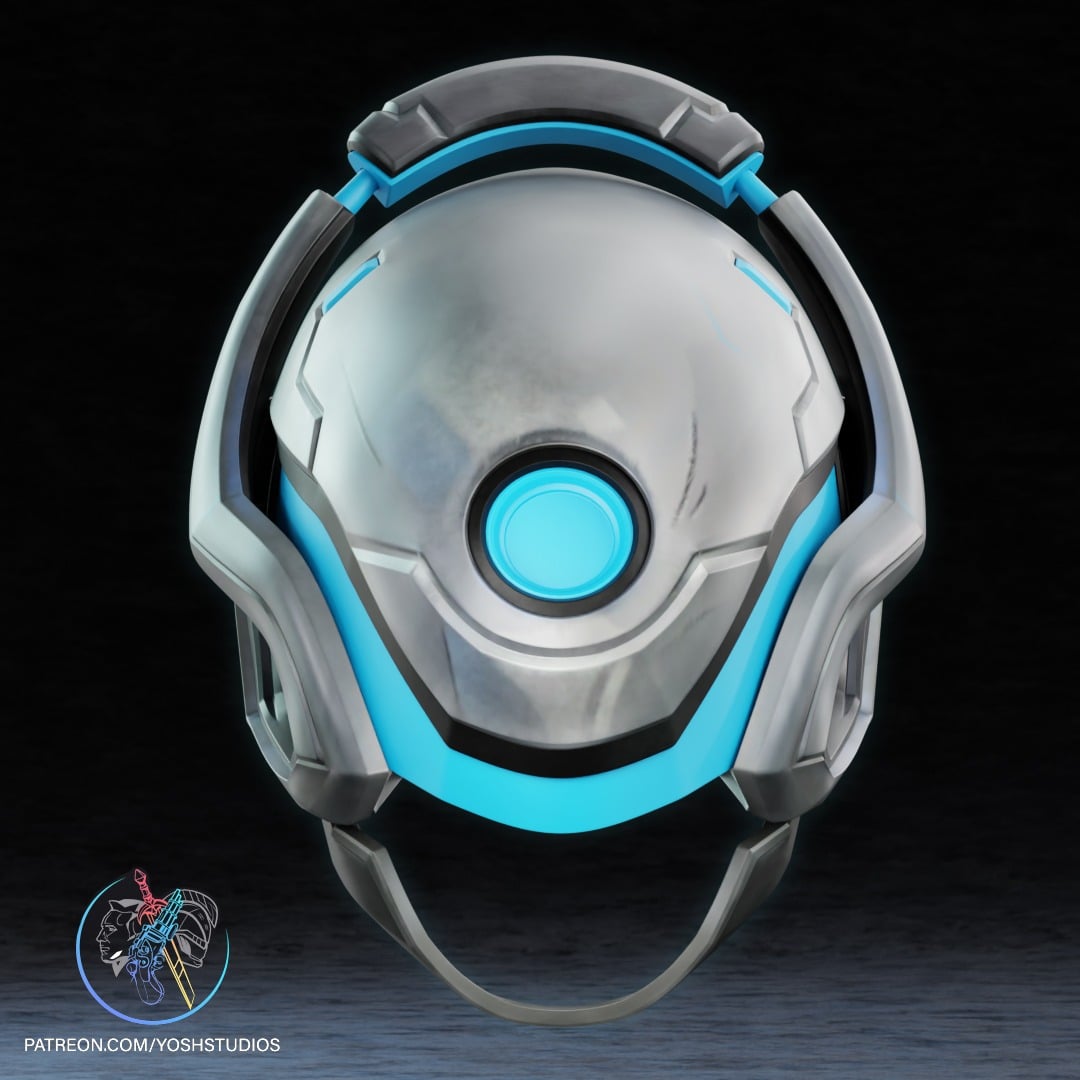 Maker Rivals Helmet 3D Printer File STL (Mr Fantastic) 3d model