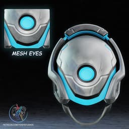 Maker Rivals Helmet 3D Printer File STL (Mr Fantastic) 3d model