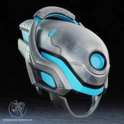 Maker Rivals Helmet 3D Printer File STL (Mr Fantastic) 3d model