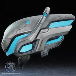 Maker Rivals Helmet 3D Printer File STL (Mr Fantastic) 3d model