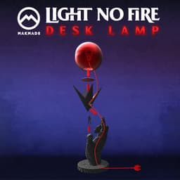 Light No Fire: DIY Desk Lamp 3d model