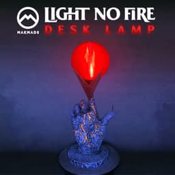 Light No Fire: DIY Desk Lamp 3d model