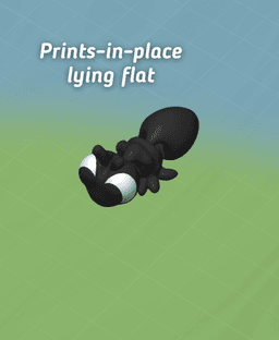 Articulating Ant - Articulated Fidget Ant - Ludo 3D Printed Flexy Fidget Toy 3d model