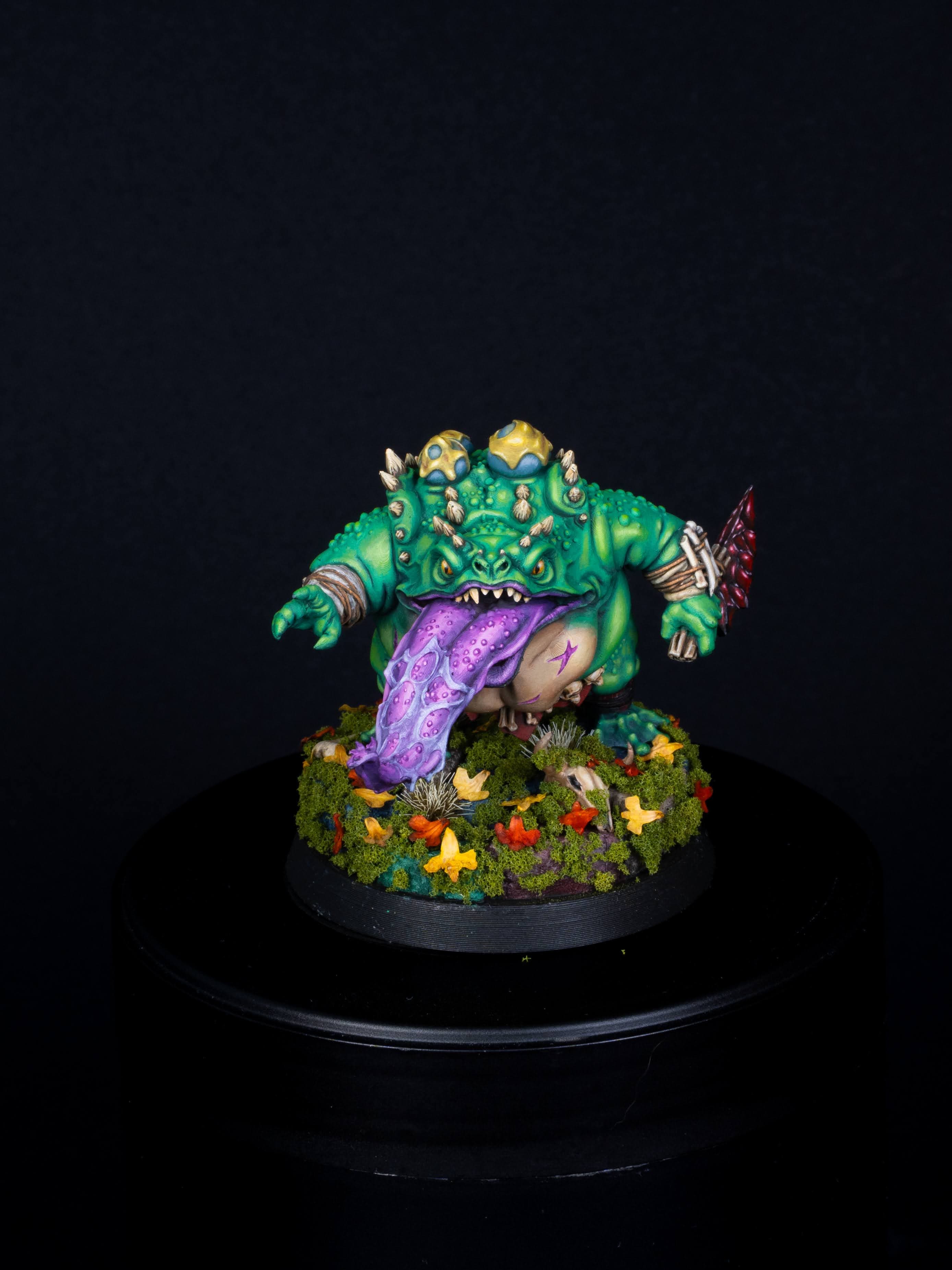 Awesome model for the display painting