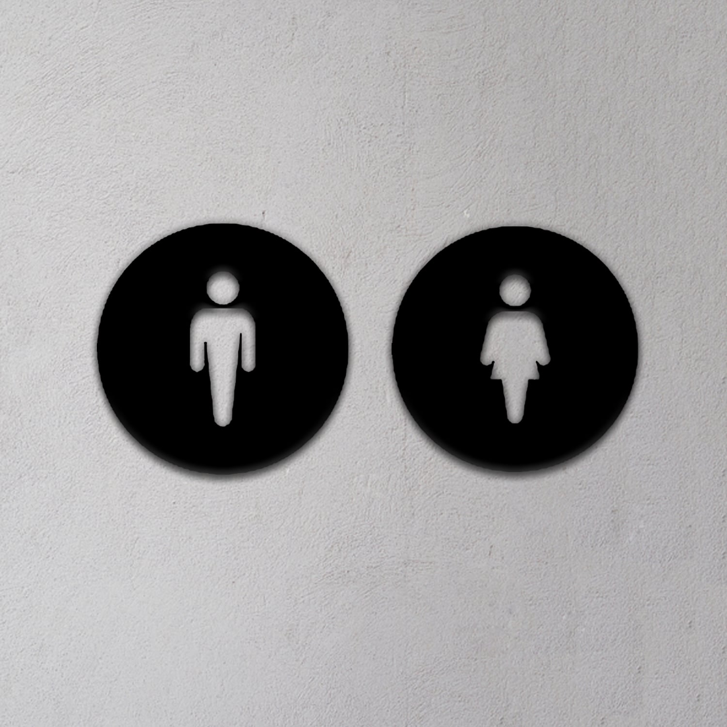 Toilet Sign 3d model