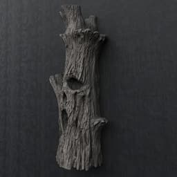 Ghost Tree Trunk – Wall Mount & Figurine 3d model