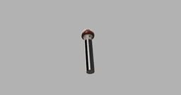Mario Mushroom Pencil Case 3d model