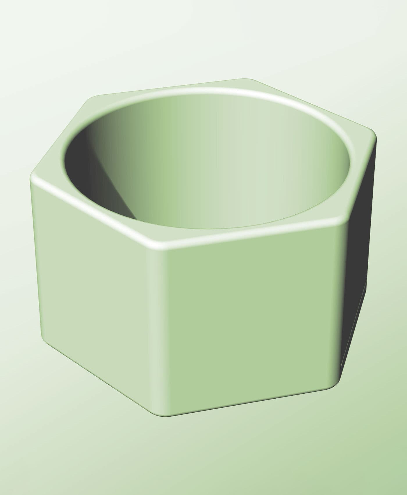 CH128-90 Container modular stackable module for 3d printing makers 3d model