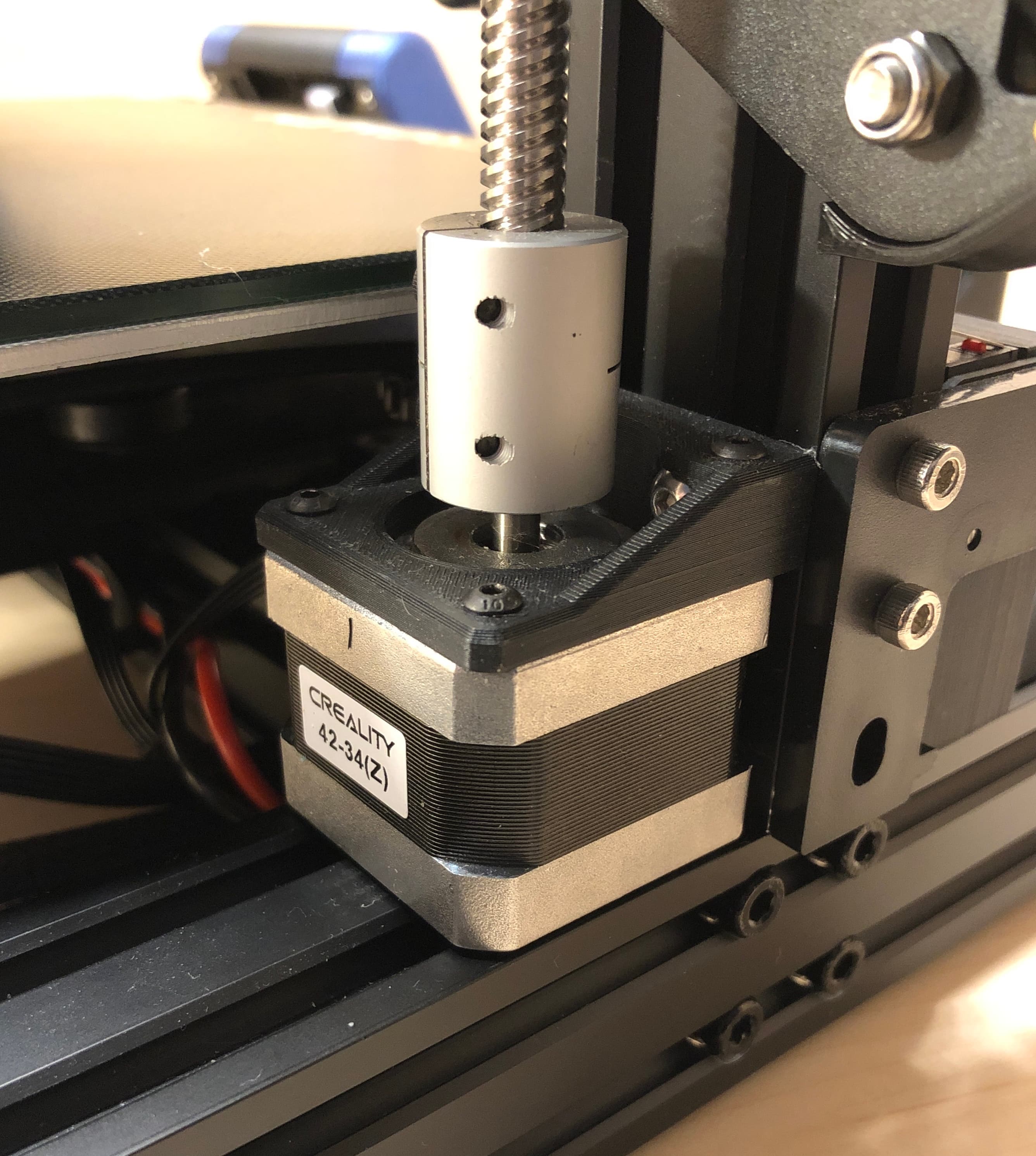 z stepper motor bracket 3d model