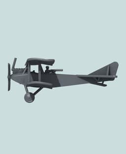 1:144 Albatros C.I (Mercedes) 3d model