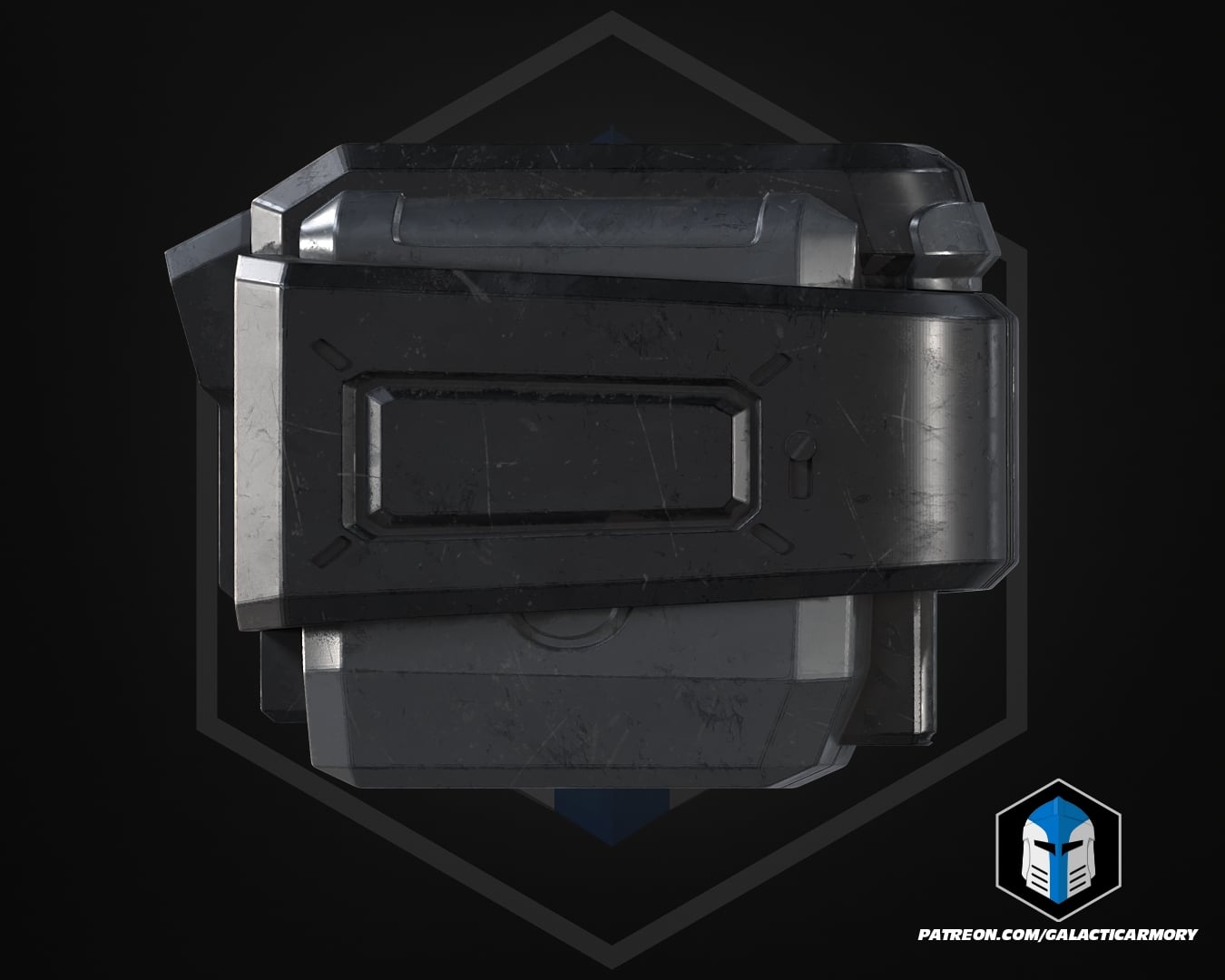 Alpha 9 ODST Accessories - 3D Print Files 3d model