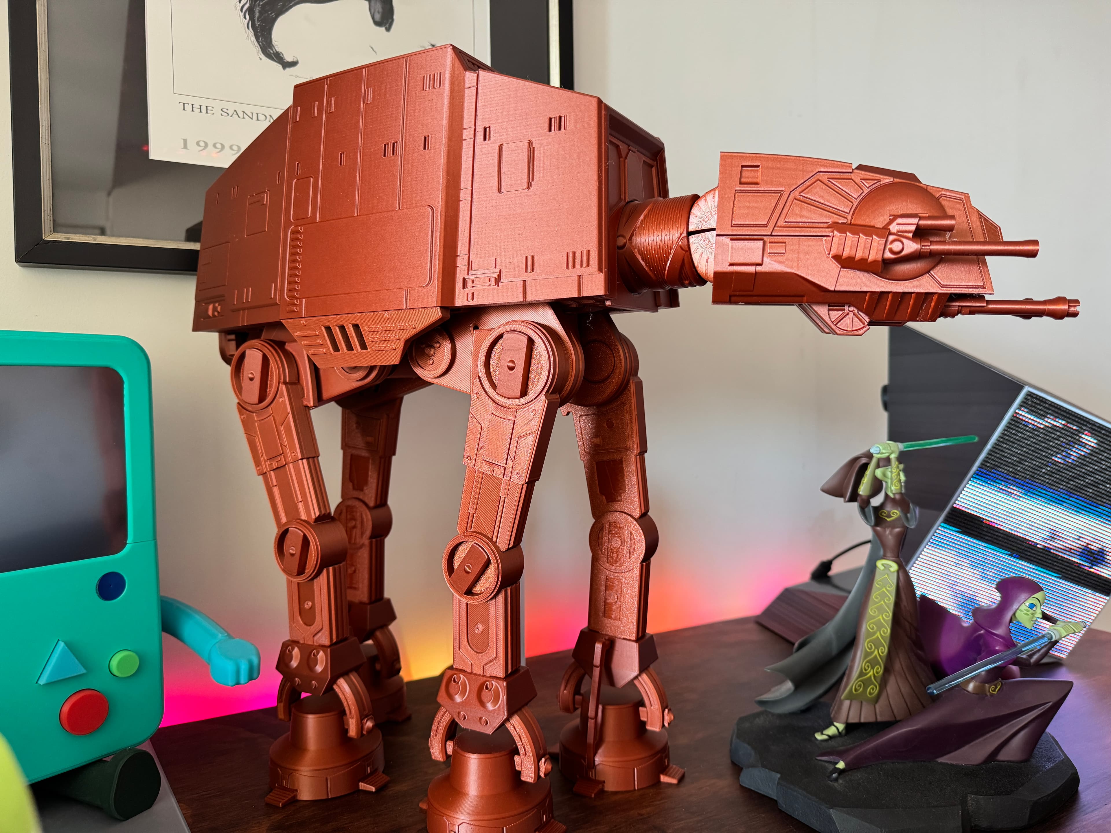 My Copper Golem ;)
Printed at 147% on the H2D