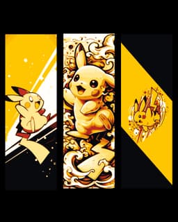 fanart bookmarks of Pokemon Staple Pikachu! 3d model