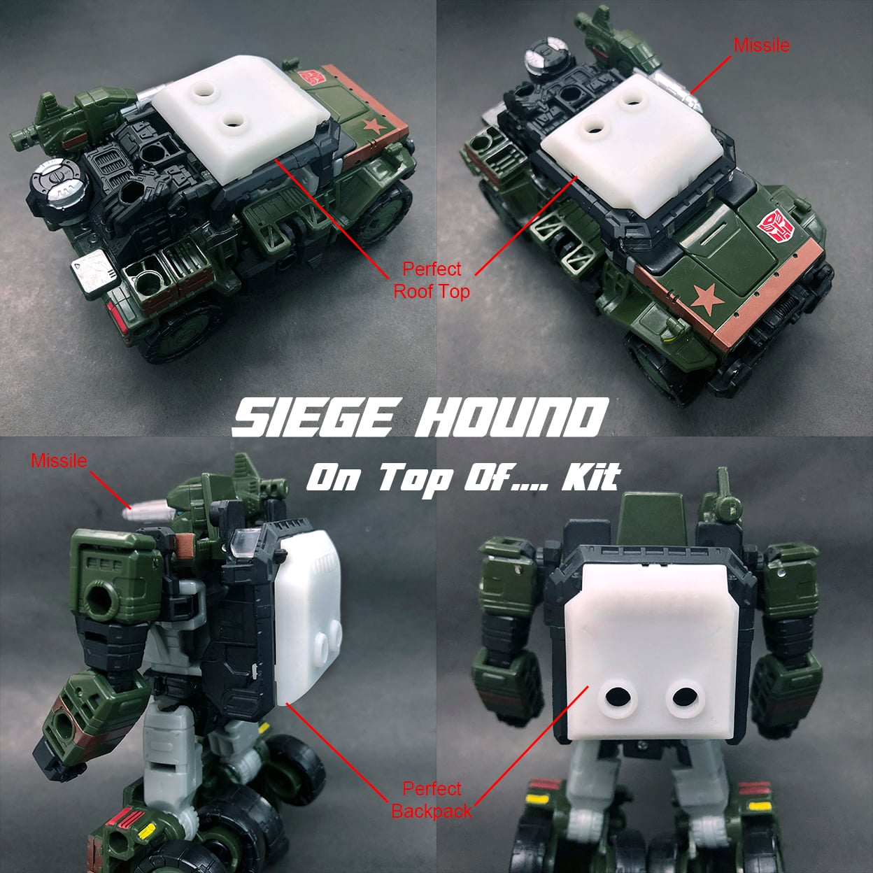 TF Siege Hound Upgrades 3d model
