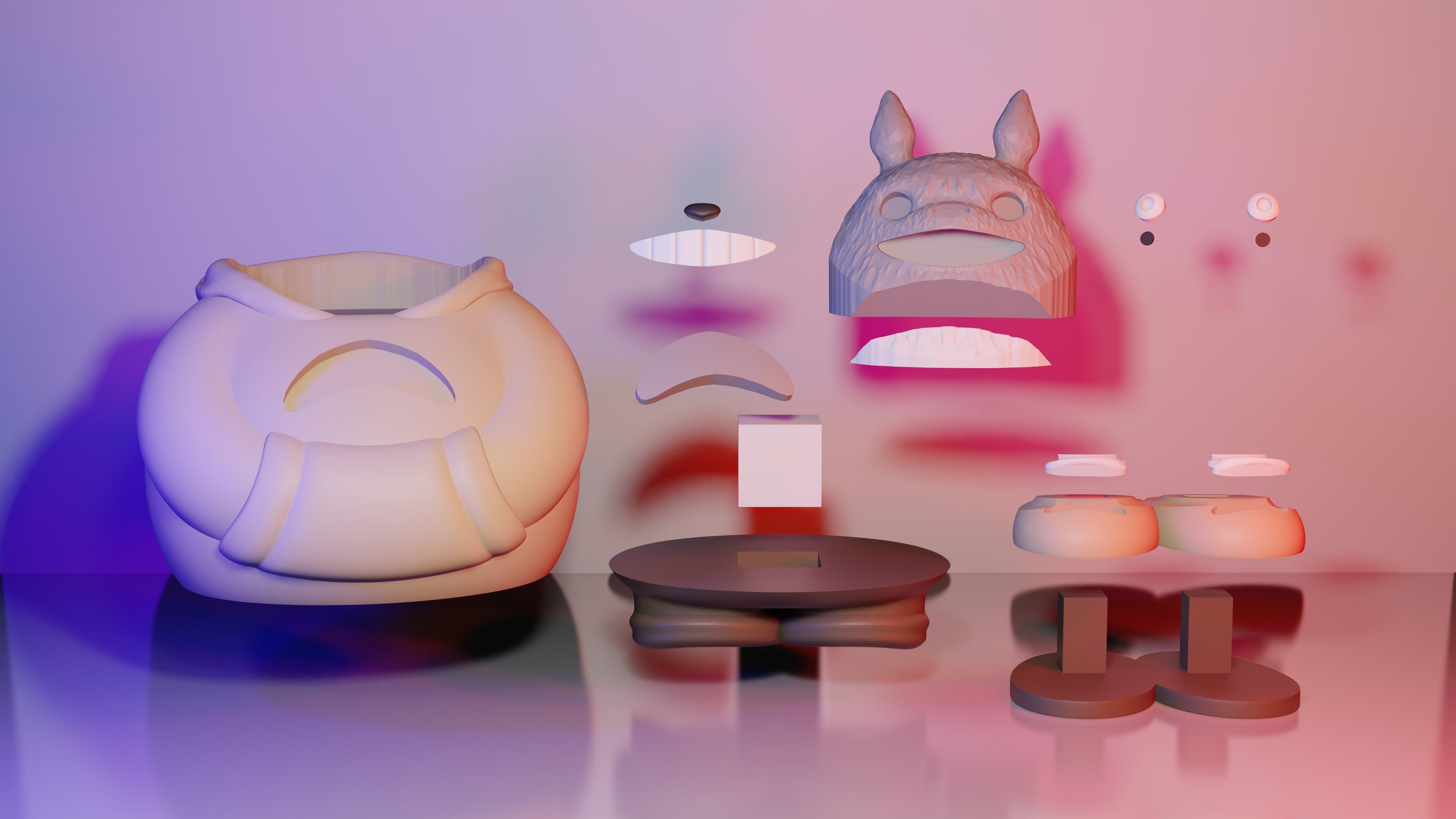 Totoro Urban 3d model