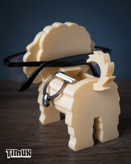 DOODLE GLASSES HOLDER 3d model