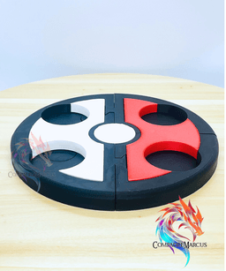 Pokémon Battlefield Amiibo Display Lite / no supports / multiparts 3d model