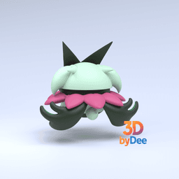 Meowscarada Pokeball 3d model