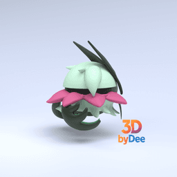 Meowscarada Pokeball 3d model