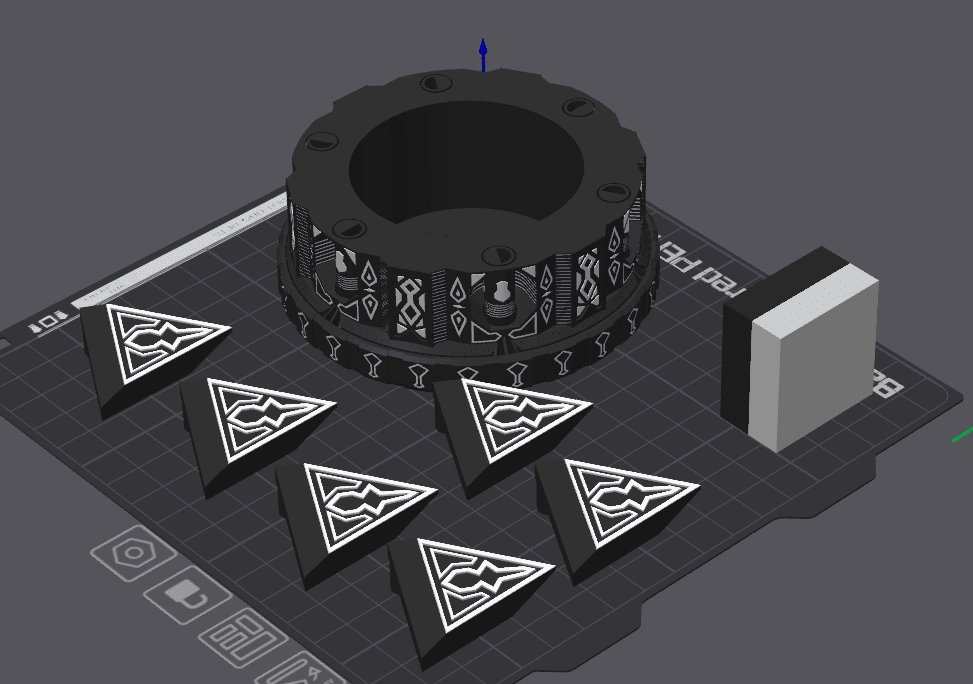 Mechanical Box Container Storage 3d model