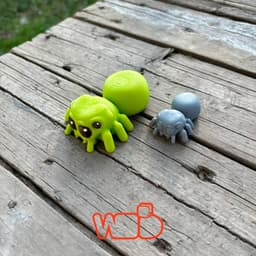 flexy spider halloween 3d model