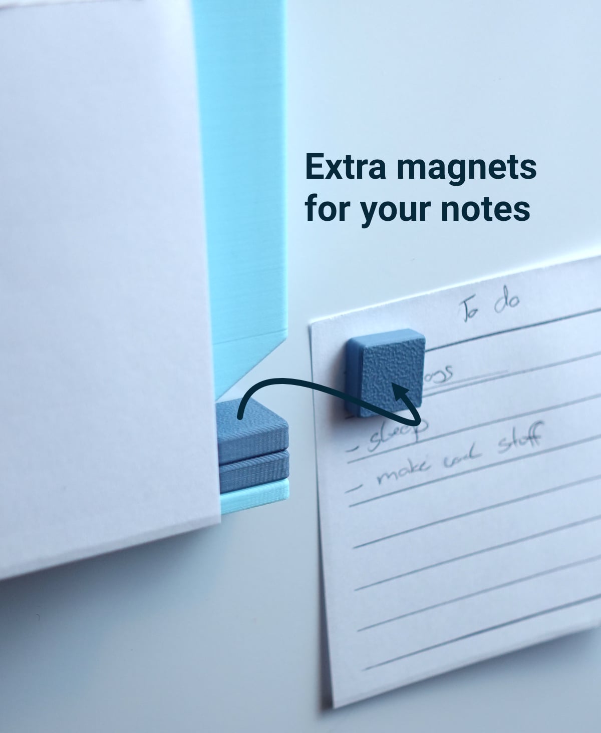 Fridge / Kitchen notepad 3d model