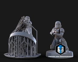 1:48 Scale Stormtroopers - 3D Print Files 3d model