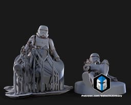 1:48 Scale Stormtroopers - 3D Print Files 3d model