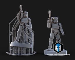 1:48 Scale Stormtroopers - 3D Print Files 3d model