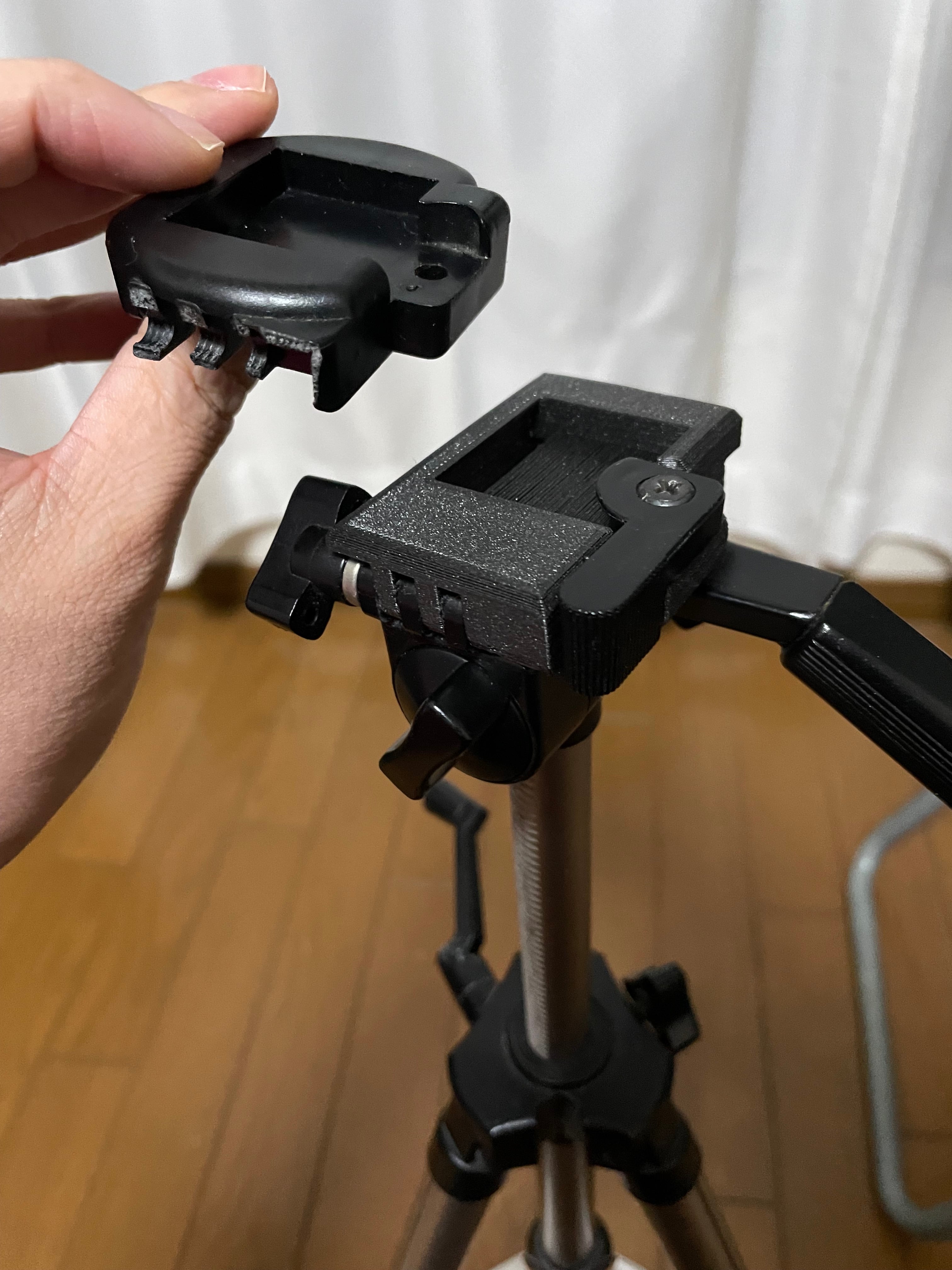Audio-Technica tripod (model ATV-469) head part 3d model