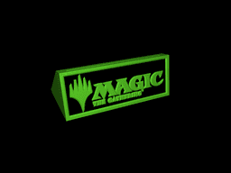 Toploader Card Display - Magic The Gathering 3d model