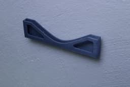 Minimalist A7 Notebook Holder (Wall-Mount & Desk) 3d model