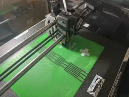 Hi,
I’m trying to print this using the .3mf file in Creality Print. I change the letters and cross to white filament in the Prepare menu, as well as color the pages to be white. But when I send it to print it starts the letters and cross on top of a solid green 1st layer. Is there something I need to do? 3d model