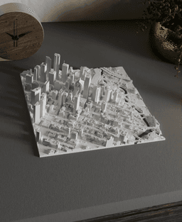 Houston, TX - L, M, & S 3d model