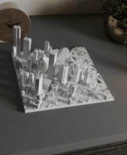 Houston, TX - L, M, & S 3d model