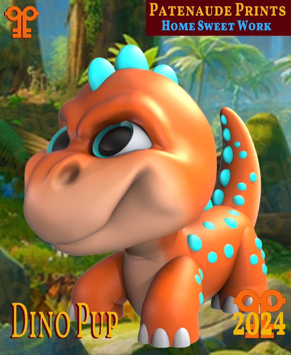 Dino Pup 3d model