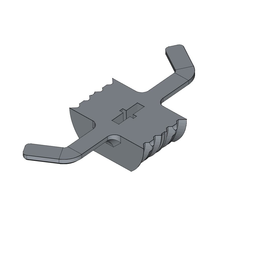 D-LOCK_LARGE-HOOK.4DX10X8-120 3d model