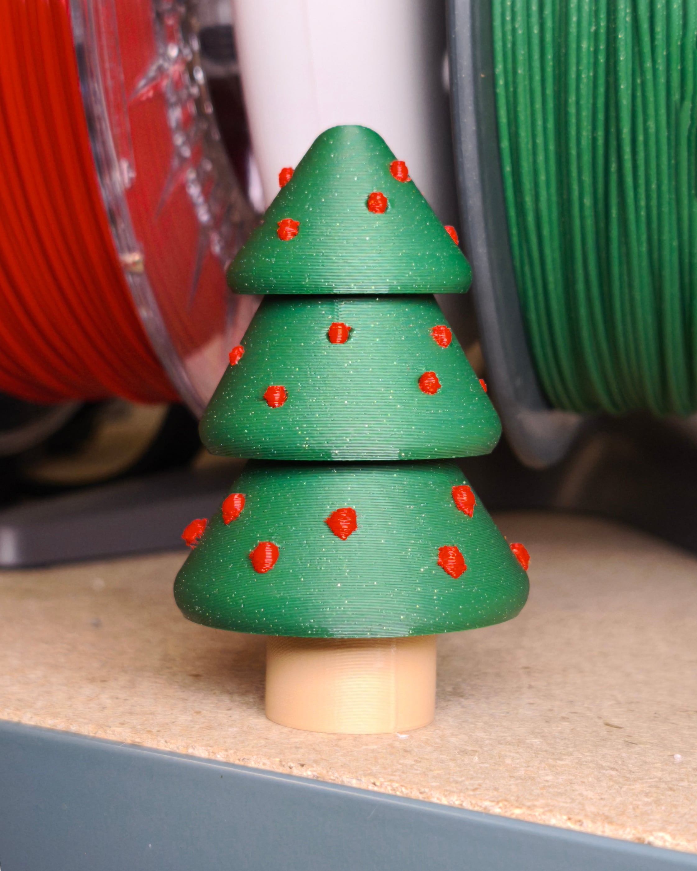 Christmas Tree Fidget Clicker – Double Click 3d model