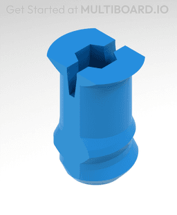 Panel To Tile, Multigrid T-Bolt 3d model