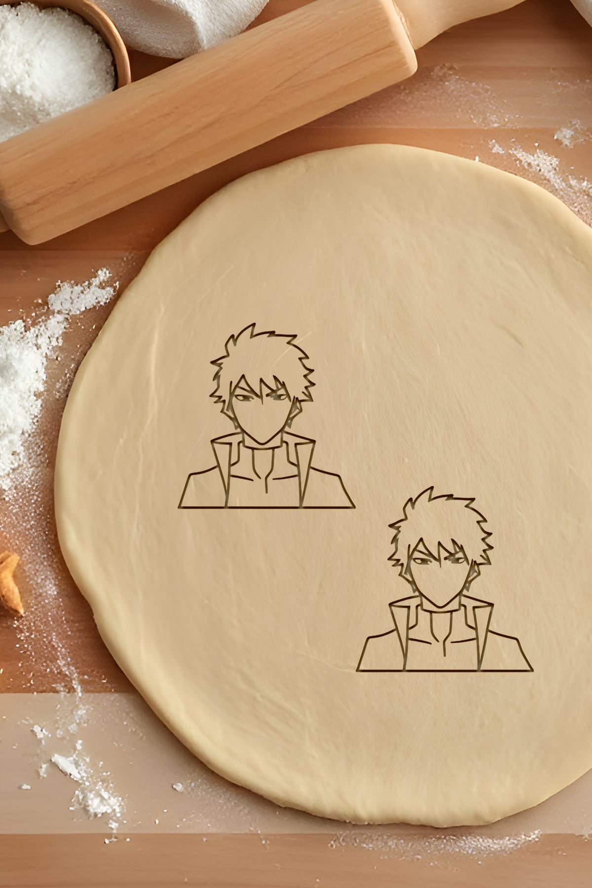 Anime Cookie Cutter, Biscuit Cutter 3d model