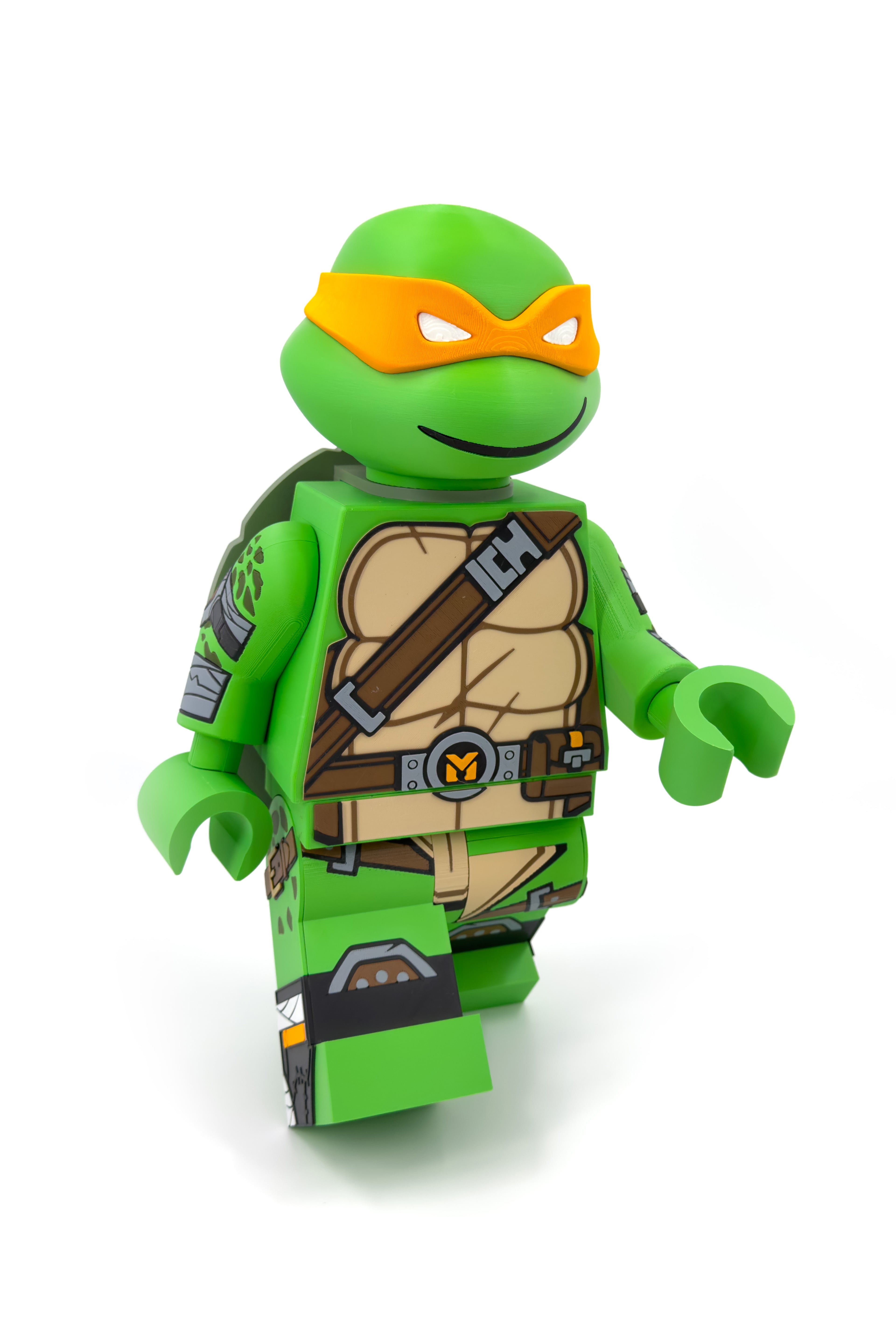 TMNT Michelangelo Modular Figure 3d model
